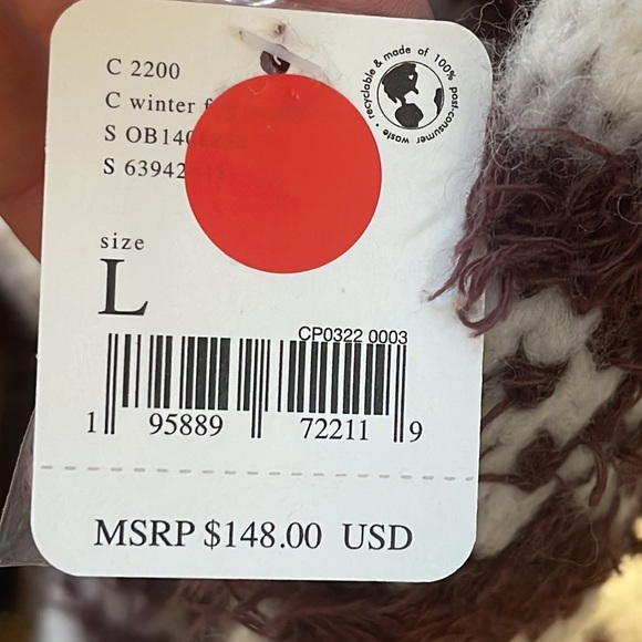 Cropped FREE PEOPLE Sweater L | FREE PEOPLE SWEATER SIZE L | Super cute | NWT - Picture 8 of 9